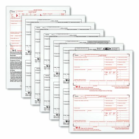 TOPS Form, W-2, Laser-6Prt, PK50 22991